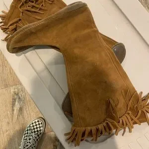 Shoes | Authentic Deer Skin Moccasins Excellent Condition 